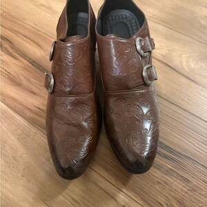 Elegant Brown Leather Men's Shoes